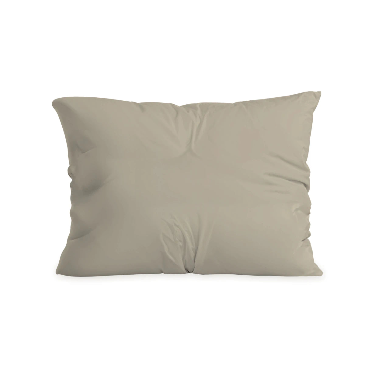 Zelesta Pure Duo Baumwolle Kissenbezüge Set von 2 - Warmgrau