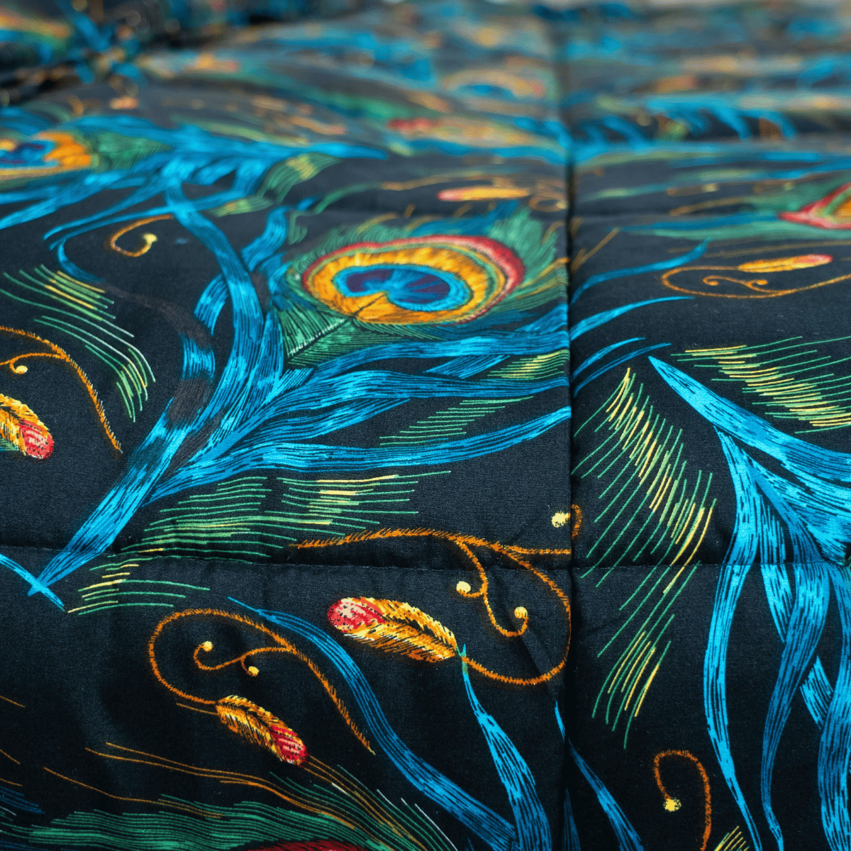 Zelesta Wonderbed - Peacock Feathers
