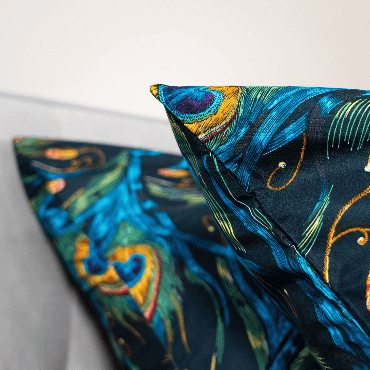 Stimmungsbild vom Zelesta Wonderbed Kissenbezüge Set von 2 - Peacock Feathers