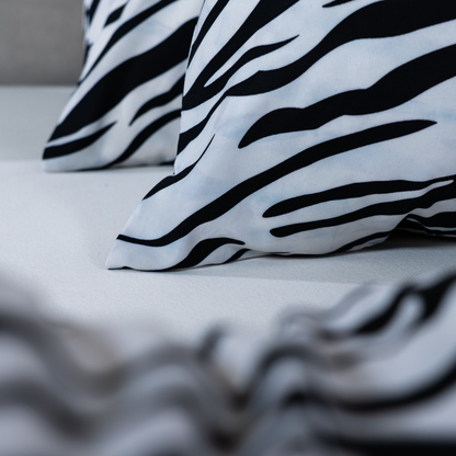 Zelesta Wonderbed Kissenbezüge Set von 2 - Zebra Skin
