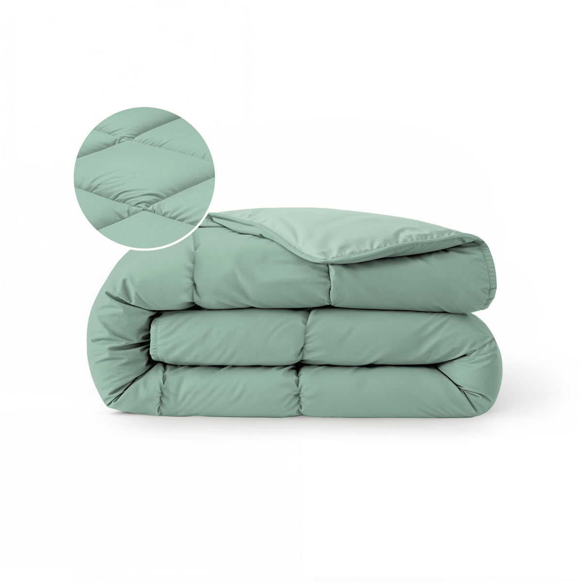 Zelesta Comfort Duo Sommerbettdecke - Mintgrün & Hellgrün
