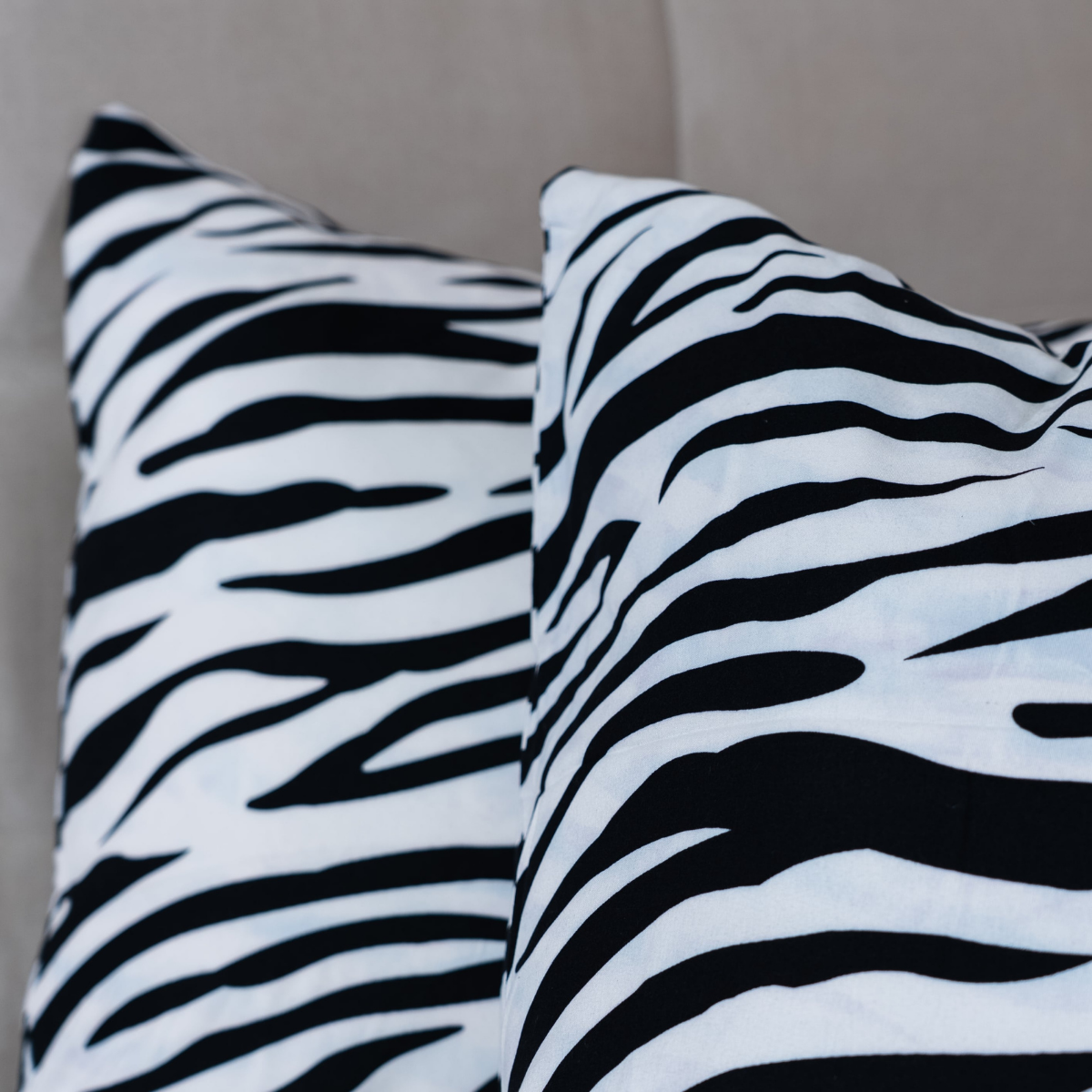 Stimmungsbild vom Zelesta Wonderbed Kissenbezüge Set von 2 - Zebra Skin