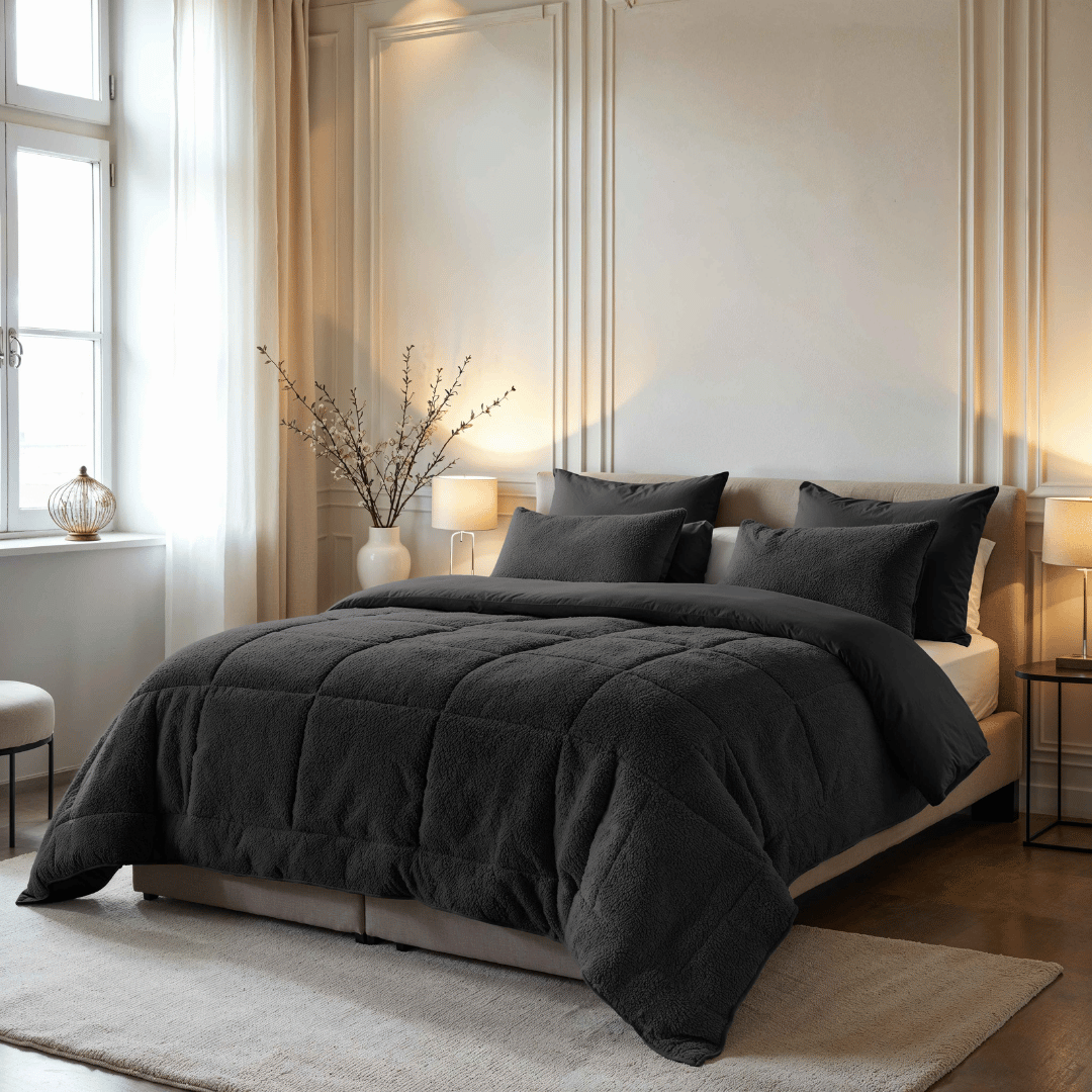 Stimmungsbild vom Zelesta Teddybed - Anthrazit