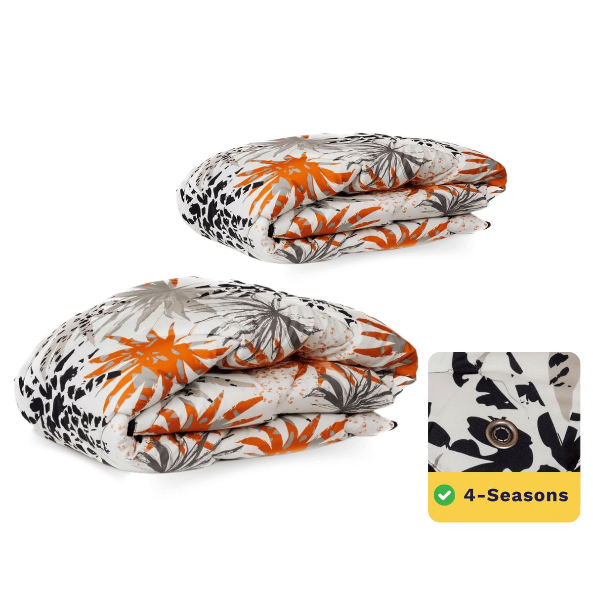 Packshot vom Zelesta Wonderbed 4 Seasons double - Jungle Vibe