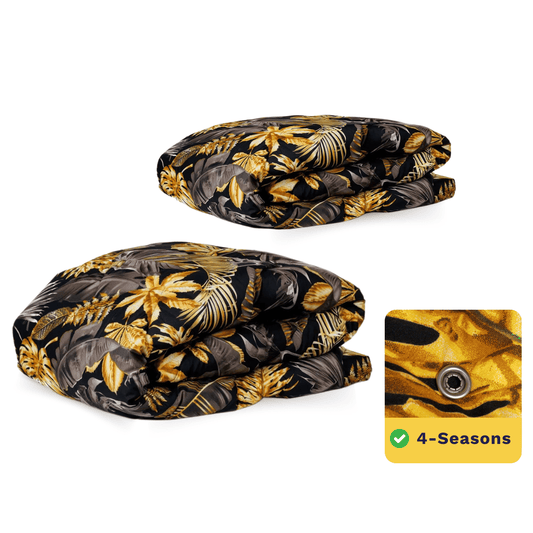 Packshot vom Zelesta Wonderbed 4 Seasons double - Golden Leaves