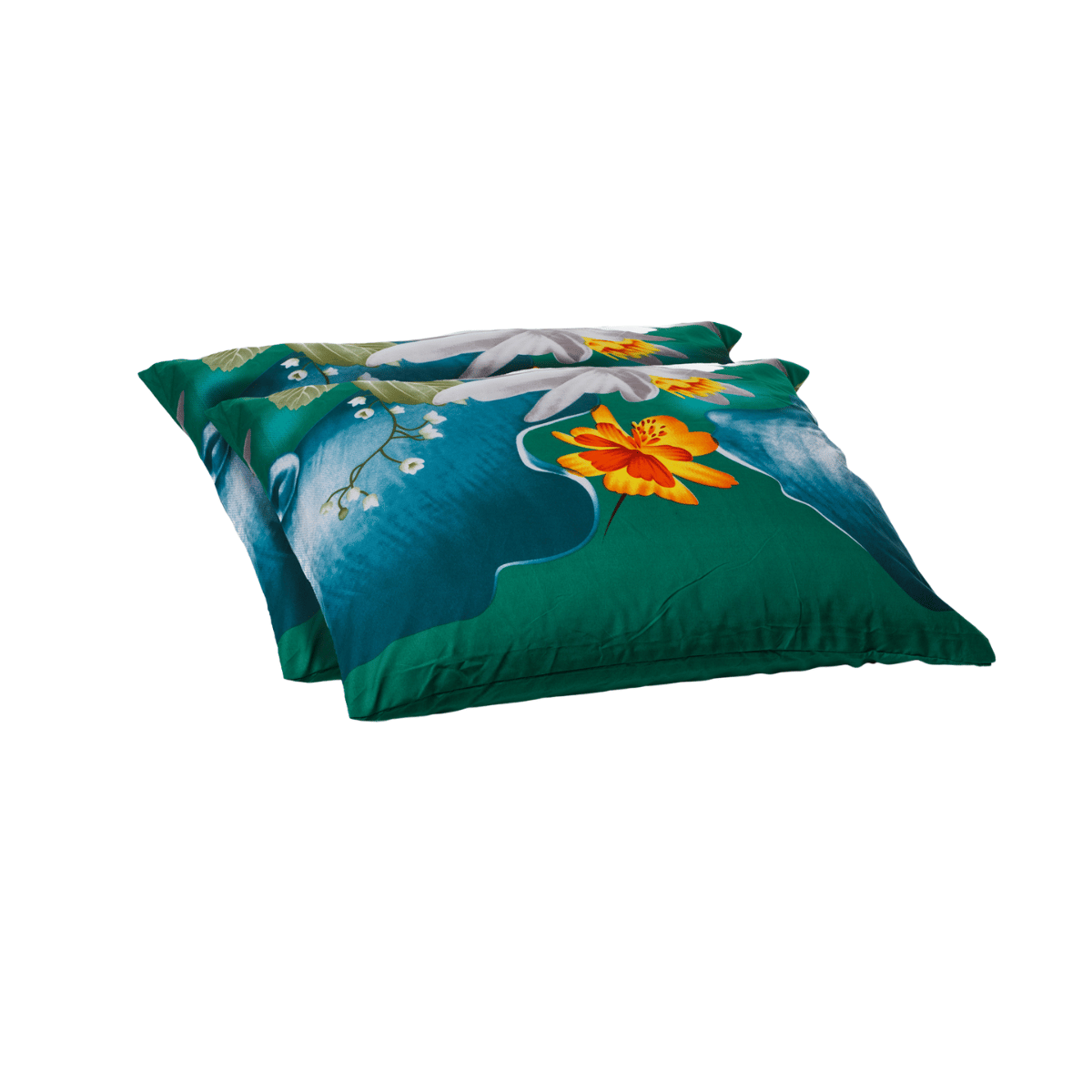 Packshot vom Zelesta Wonderbed Kissenbezüge Set von 2 - Spring Flowers