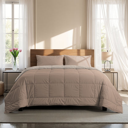 Zelesta Comfort Duo Sommerbettdecke - Terra & Sand