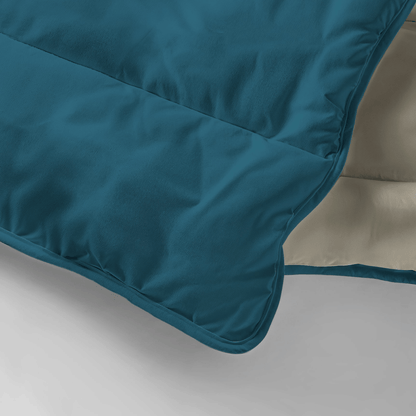 Zelesta Royalbed - Petrol & Sand Beach