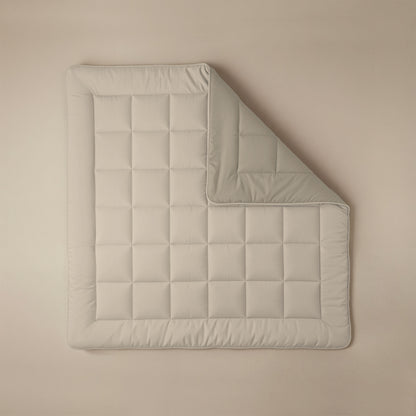 Zelesta Comfort Duo Sommerbettdecke - Taupe & Champagner