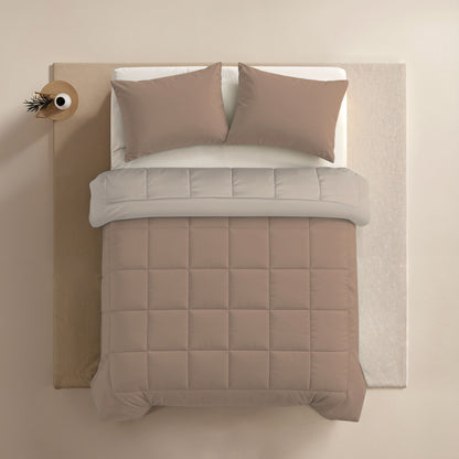 Zelesta Comfort Duo Sommerbettdecke - Terra & Sand