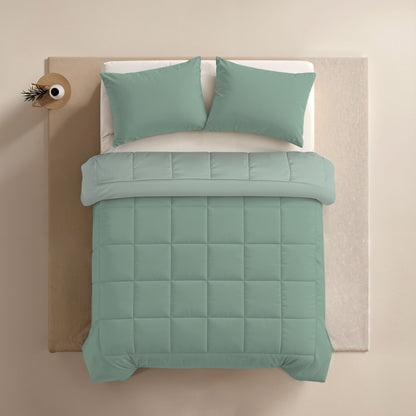 Zelesta Comfort Duo Sommerbettdecke - Mintgrün & Hellgrün