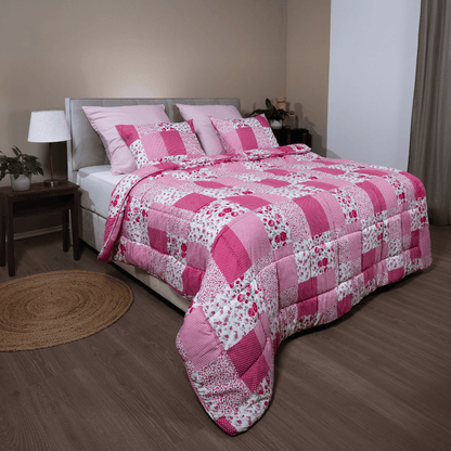 Stimmungsbild vom Zelesta Wonderbed Light - Patchwork Pink