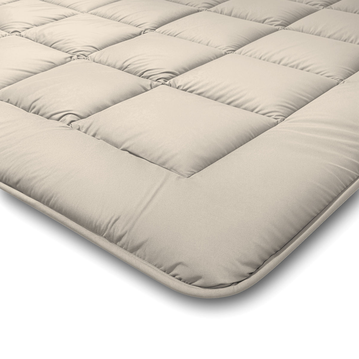Zelesta Comfort Duo Sommerbettdecke - Taupe & Champagner