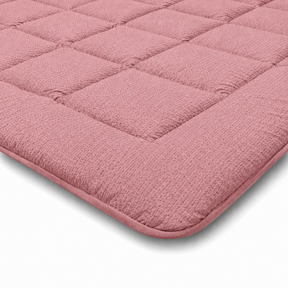 Zelesta Comfort Structure Seersucker Bettdecke - Rosa & Hellrosa