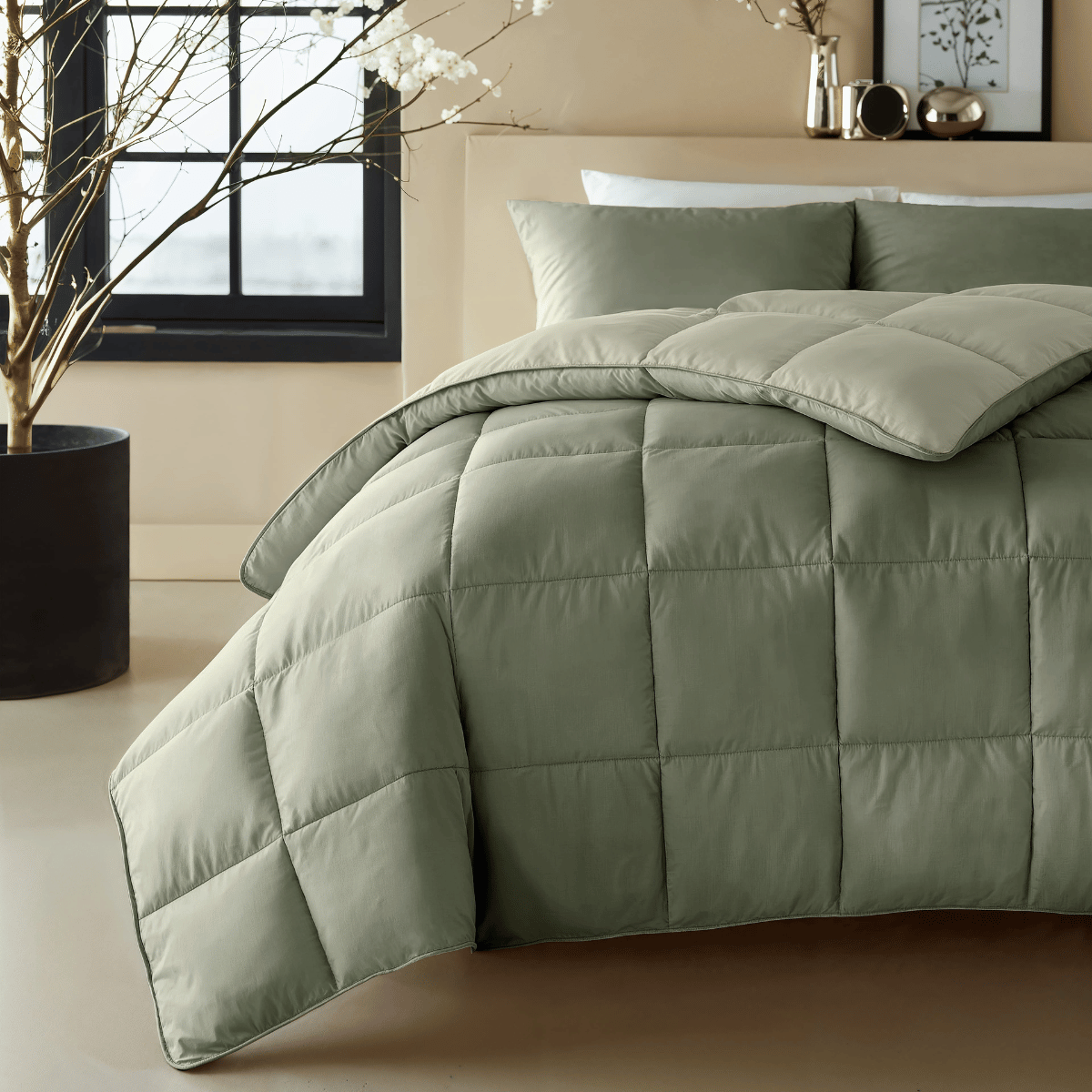 Stimmungsbild vom Zelesta Premiumbed - Olive & Mint