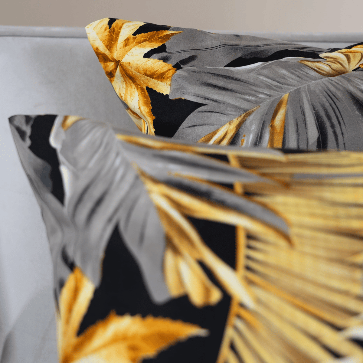 Zelesta Wonderbed Kissenbezüge Set von 2 - Golden Leaves