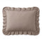 Zelesta Everyday Ruffles Kissenbezüge Set von 2 - Khaki