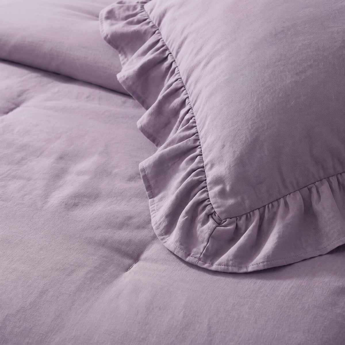Zelesta Everyday Ruffles Bettdecke - Lavendel