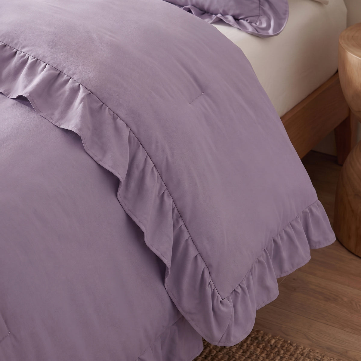 Zelesta Everyday Ruffles Bettdecke - Lavendel