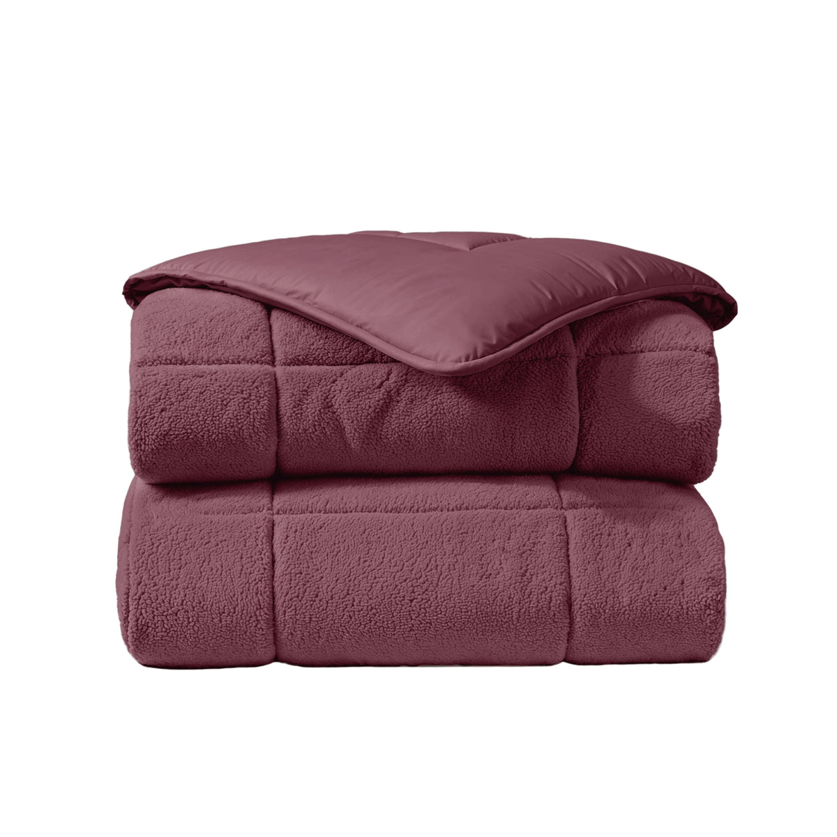 Zelesta Special Teddy Original Bettdecke - Bordeauxrot
