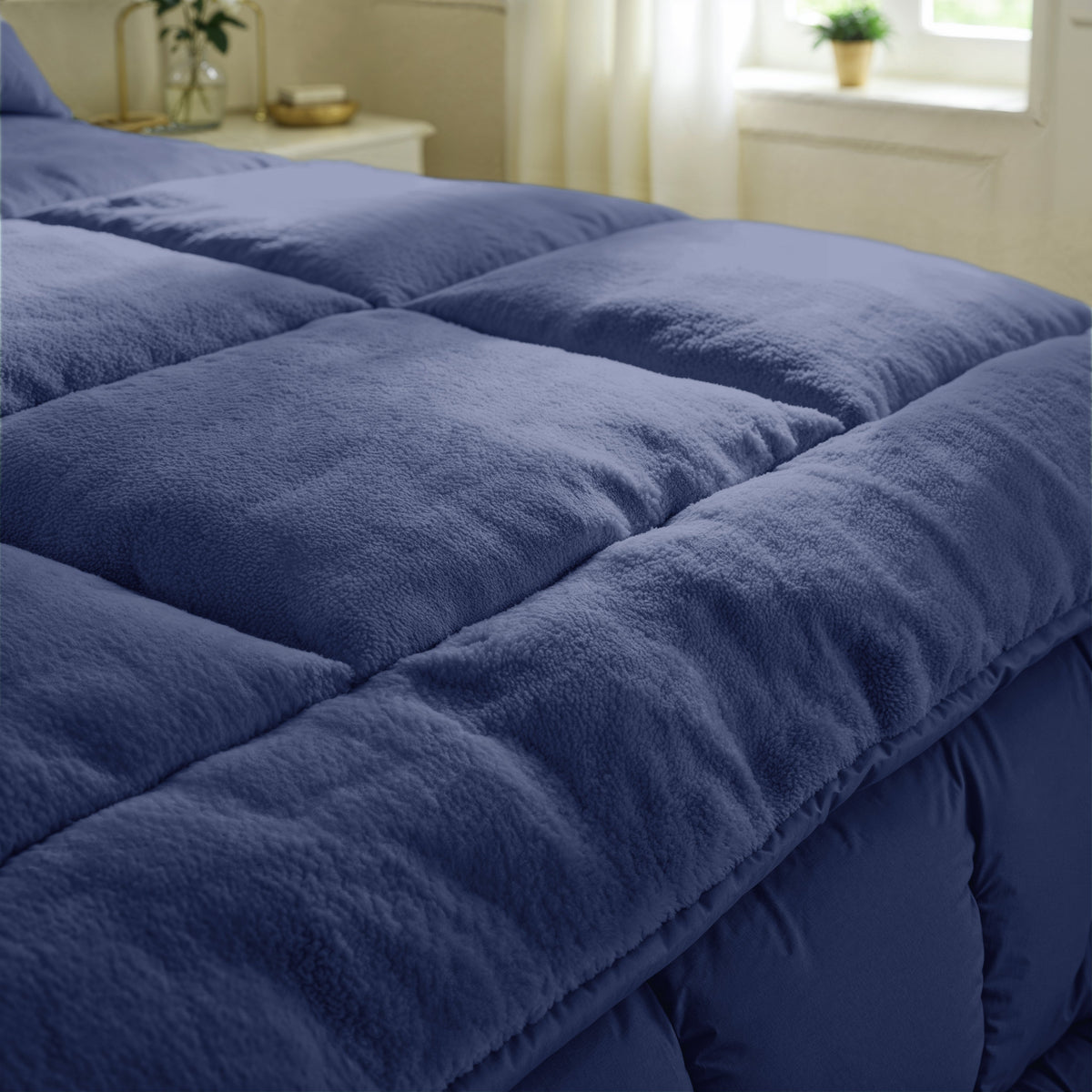 Zelesta Special Teddy Original Bettdecke - Marineblau
