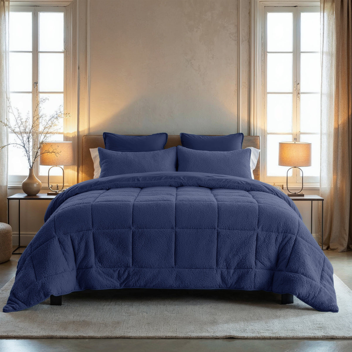 Zelesta Special Teddy Original Bettdecke - Marineblau