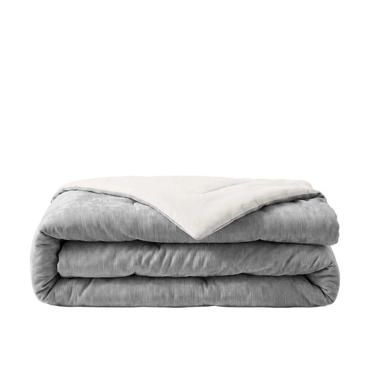Zelesta Special Kids Chenille Bettdecke - Dunkelgrau