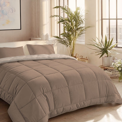 Zelesta Comfort Duo Sommerbettdecke - Terra & Sand