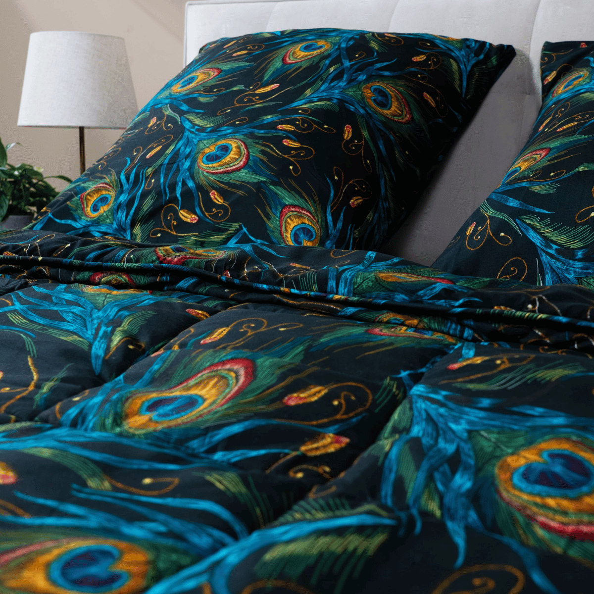 Zelesta Wonderbed - Peacock Feathers