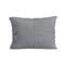 Zelesta Comfort Structure Seersucker Kissenbezüge Set von 2 - Grau