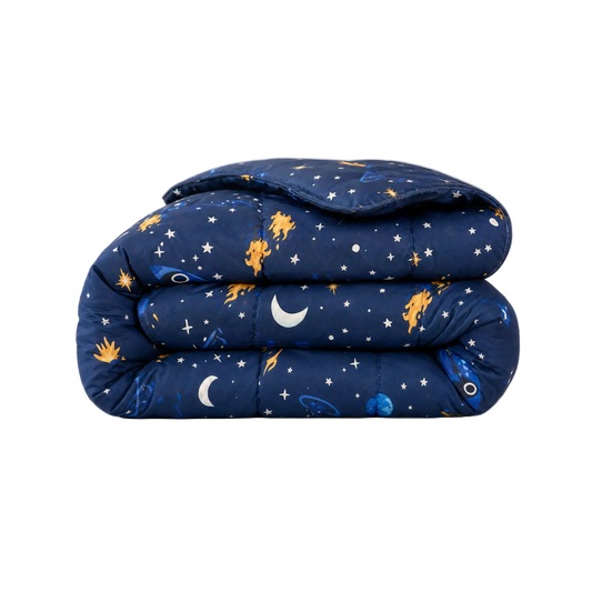 Zelesta Comfort Glow in the Dark Bettdecke - Space Journey