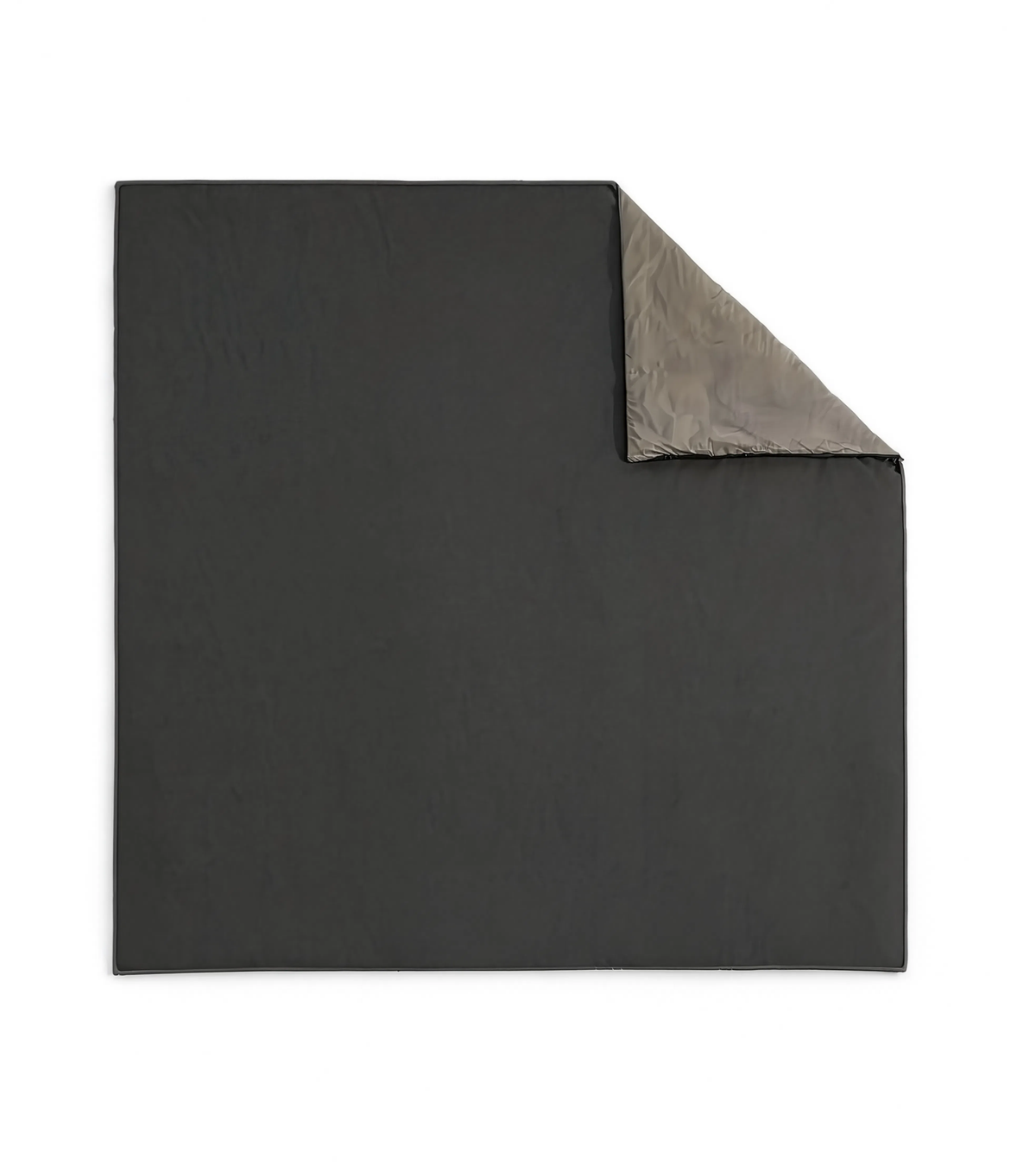 Zelesta Pure Duo No Stitch Baumwolle Bettdecke - Schwarz & Anthrazit