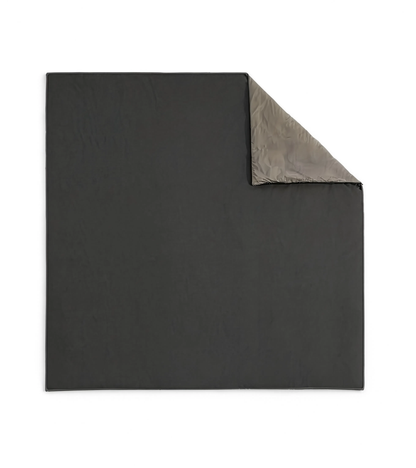Zelesta Pure Duo No Stitch Baumwolle Bettdecke - Schwarz & Anthrazit