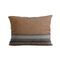Zelesta Comfort Design Kissenbezüge Set von 2 – Brown Stripes