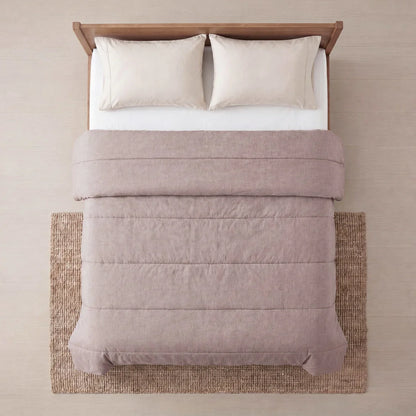 Zelesta Comfort Structure Bettdecke - Taupe