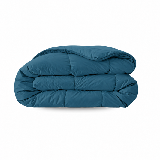 Zelesta Pure Uni Baumwolle Bettdecke - Federal Blue