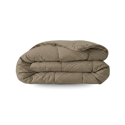 Zelesta Comfort Uni Sommerbettdecke - Naturtaupe