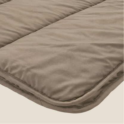 Zelesta Comfort Uni Sommerbettdecke - Naturtaupe