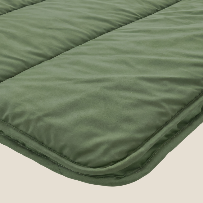 Zelesta Comfort Uni Sommerbettdecke - Salbeigrün