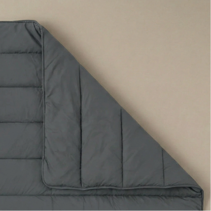 Zelesta Comfort Uni Sommerbettdecke - Steingrau