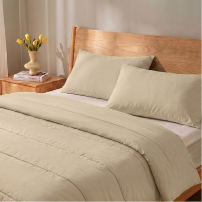 Zelesta Comfort Uni Sommerbettdecke - Warmsand