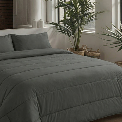 Zelesta Comfort Uni Sommerbettdecke - Anthrazit