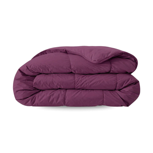 Zelesta Comfort Uni Sommerbettdecke - Bordeauxrot