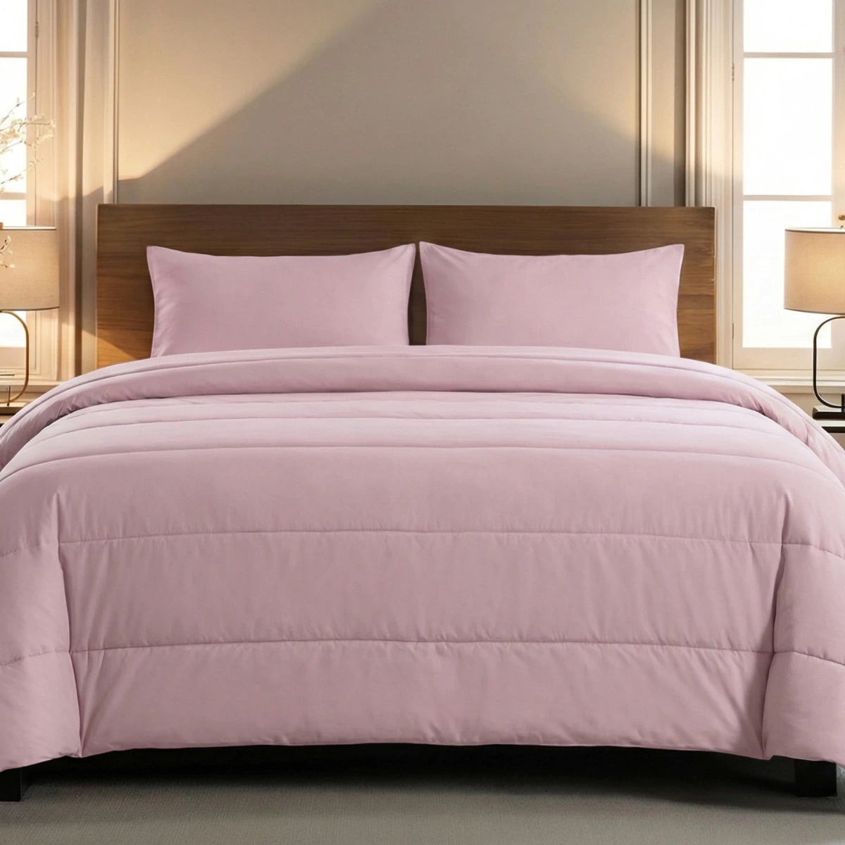 Zelesta Comfort Uni Sommerbettdecke - Altrosa