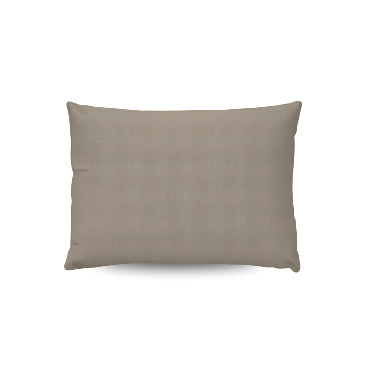 Zwei Zelesta Wonderbed Kissenbezüge in Natural Taupe mit superweicher Mikrofaser-Oberfläche sind rechteckig und auf weißem Hintergrund zentriert.