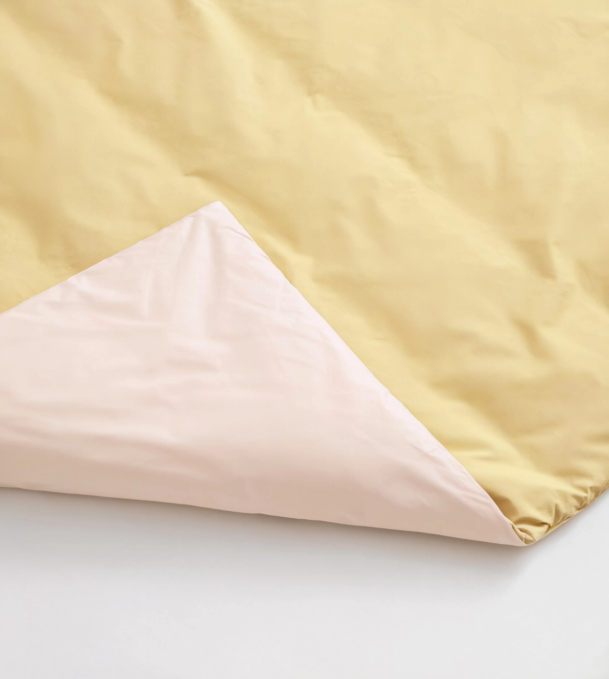 Zelesta Pure Duo No Stitch Baumwolle Bettdecke - Rosa & Gelb