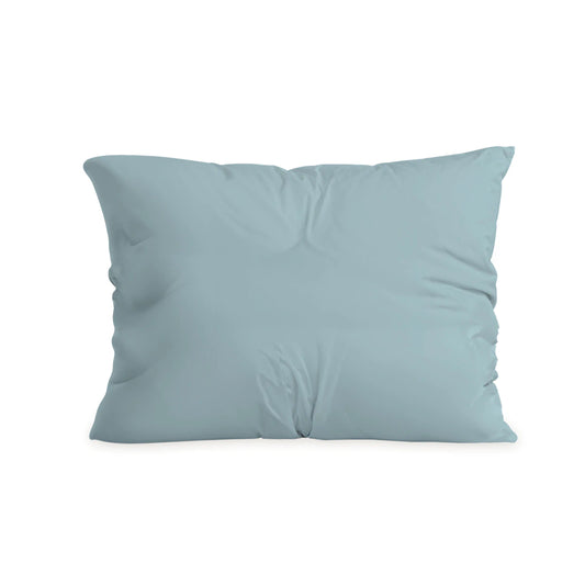 Zelesta Pure Duo Baumwolle Kissenbezüge Set von 2 - Graublau