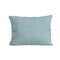 Zelesta Pure Duo Baumwolle Kissenbezüge Set von 2 - Graublau