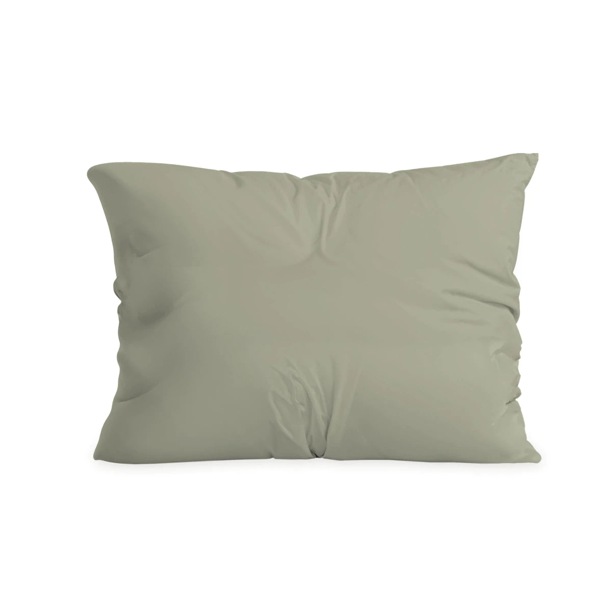 Zelesta Pure Duo Baumwolle Kissenbezüge Set von 2 - Graugrün