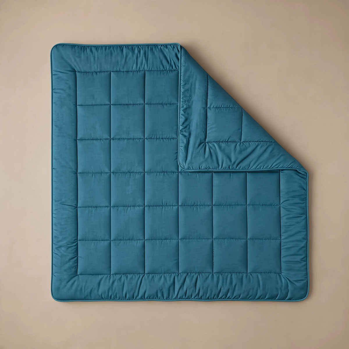 Zelesta Pure Uni Baumwolle Bettdecke - Federal Blue